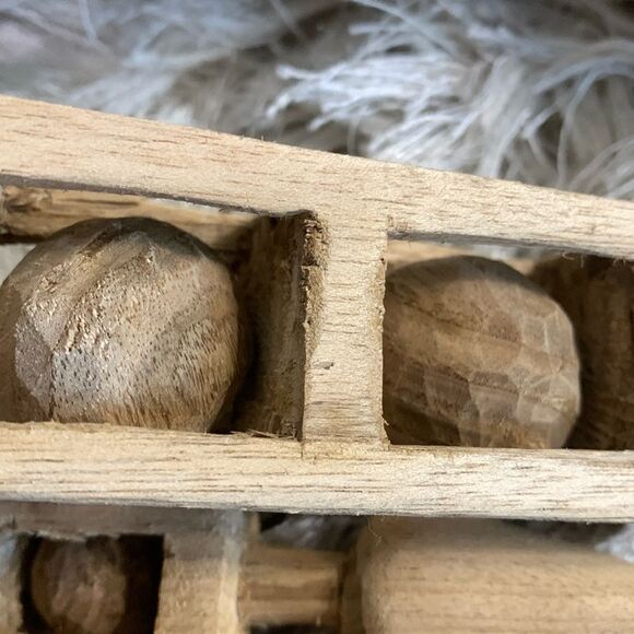 Bundle Of 5 Handcrafted Raw And Unfinished Wooden Accent Decor Pieces - Picture 17 of 17